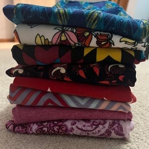 LuLaRoe leggings 8 pairs